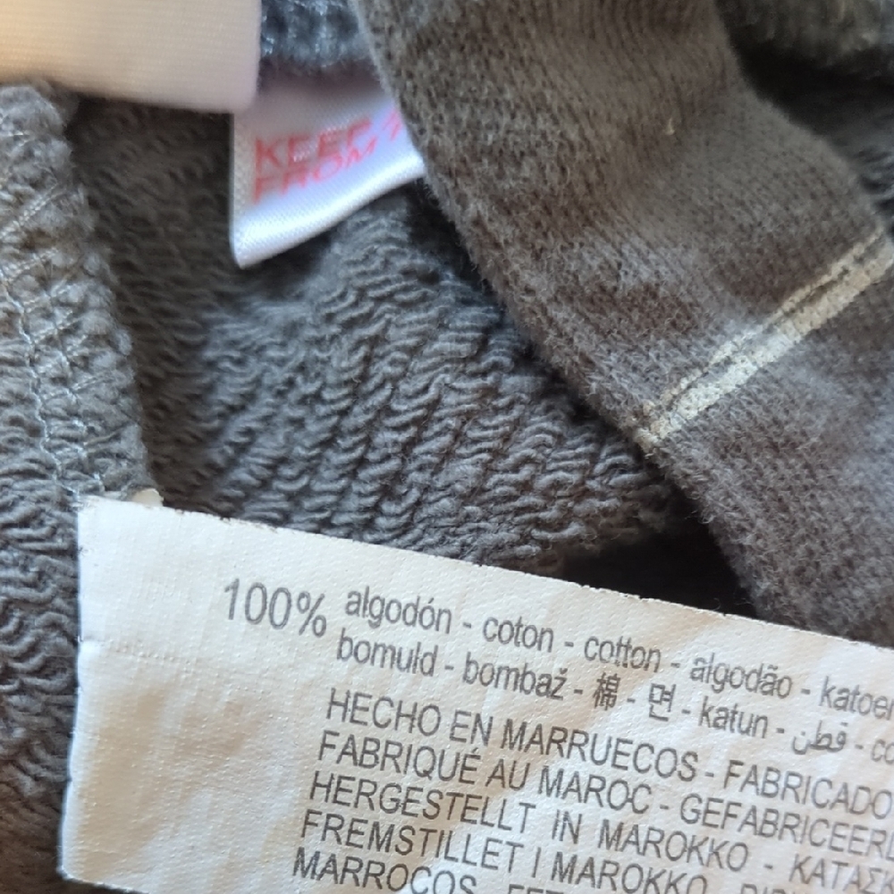 NWT Gray Checkered Kids Bottoms Unisex - Picture 2 of 4